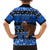 Personalised New Zealand Christmas Family Matching Short Sleeve Bodycon Dress and Hawaiian Shirt Aotearoa Kiwi Meri Kirihimete Blue Version LT14 - Polynesian Pride