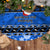 New Zealand Christmas Tree Skirt Aotearoa Kiwi Meri Kirihimete Blue Version LT14 - Polynesian Pride