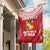 Custom Tonga Mate Maa Garden Flag Go Champions Tongan Ngatu - Red