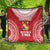 Custom Tonga Mate Maa Quilt Go Champions Tongan Ngatu - Red