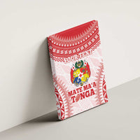 Custom Tonga Mate Maa Canvas Wall Art Go Champions Tongan Ngatu - White LT14 - Polynesian Pride