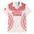 Custom Tonga Mate Maa Family Matching Long Sleeve Bodycon Dress and Hawaiian Shirt Go Champions Tongan Ngatu - White