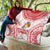 Custom Tonga Mate Maa Quilt Go Champions Tongan Ngatu - White