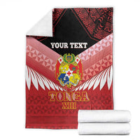 Custom Mate Maa Tonga XIII Blanket Tongan Kupesi Ngatu - Rugby Style LT14 - Polynesian Pride