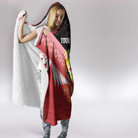 Custom Mate Maa Tonga XIII Hooded Blanket Tongan Kupesi Ngatu - Rugby Style LT14 - Polynesian Pride