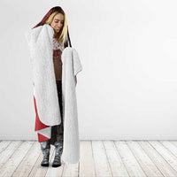 Custom Mate Maa Tonga XIII Hooded Blanket Tongan Kupesi Ngatu - Rugby Style LT14 - Polynesian Pride