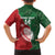 Custom Tonga And Australia Rugby Hawaiian Shirt Mate Maa Tongan Ngatu Mix Kangaroos Aboriginal