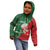 Custom Tonga And Australia Rugby Kid Hoodie Mate Maa Tongan Ngatu Mix Kangaroos Aboriginal