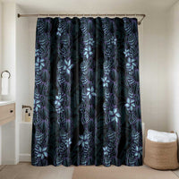 Purple Paradise Hawaii Shell Lei Bathroom Set Hawaiian Sunrise Shell Hebrew Cone Plumeria - Polynesian Pride