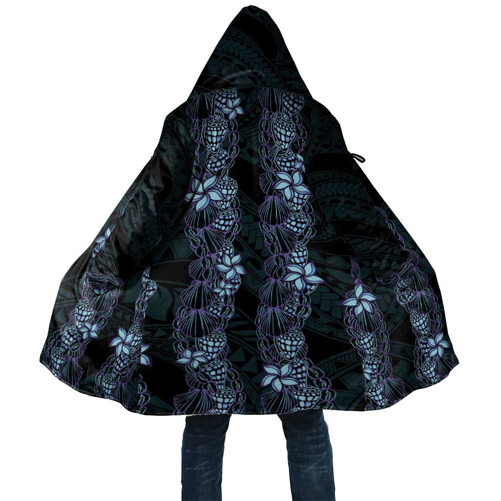 Purple Paradise Hawaii Shell Lei Cloak Hawaiian Sunrise Shell Hebrew Cone Plumeria - Polynesian Pride