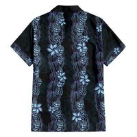 Purple Paradise Hawaii Shell Lei Hawaiian Shirt Hawaiian Sunrise Shell Hebrew Cone Plumeria - Polynesian Pride