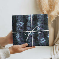 Purple Paradise Hawaii Shell Lei Wrapping Paper Hawaiian Sunrise Shell Hebrew Cone Plumeria LT14 - Polynesian Pride