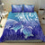 Polynesia Sea Turtle Bedding Set Happy Valentine Day Polynesian - Dark Cyan LT14 - Polynesian Pride