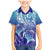 Polynesia Sea Turtle Family Matching Mermaid Dress and Hawaiian Shirt Happy Valentine Day Polynesian - Dark Cyan LT14 Son's Shirt Dark Cyan - Polynesian Pride