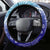 Polynesia Sea Turtle Steering Wheel Cover Happy Valentine Day Polynesian - Dark Cyan