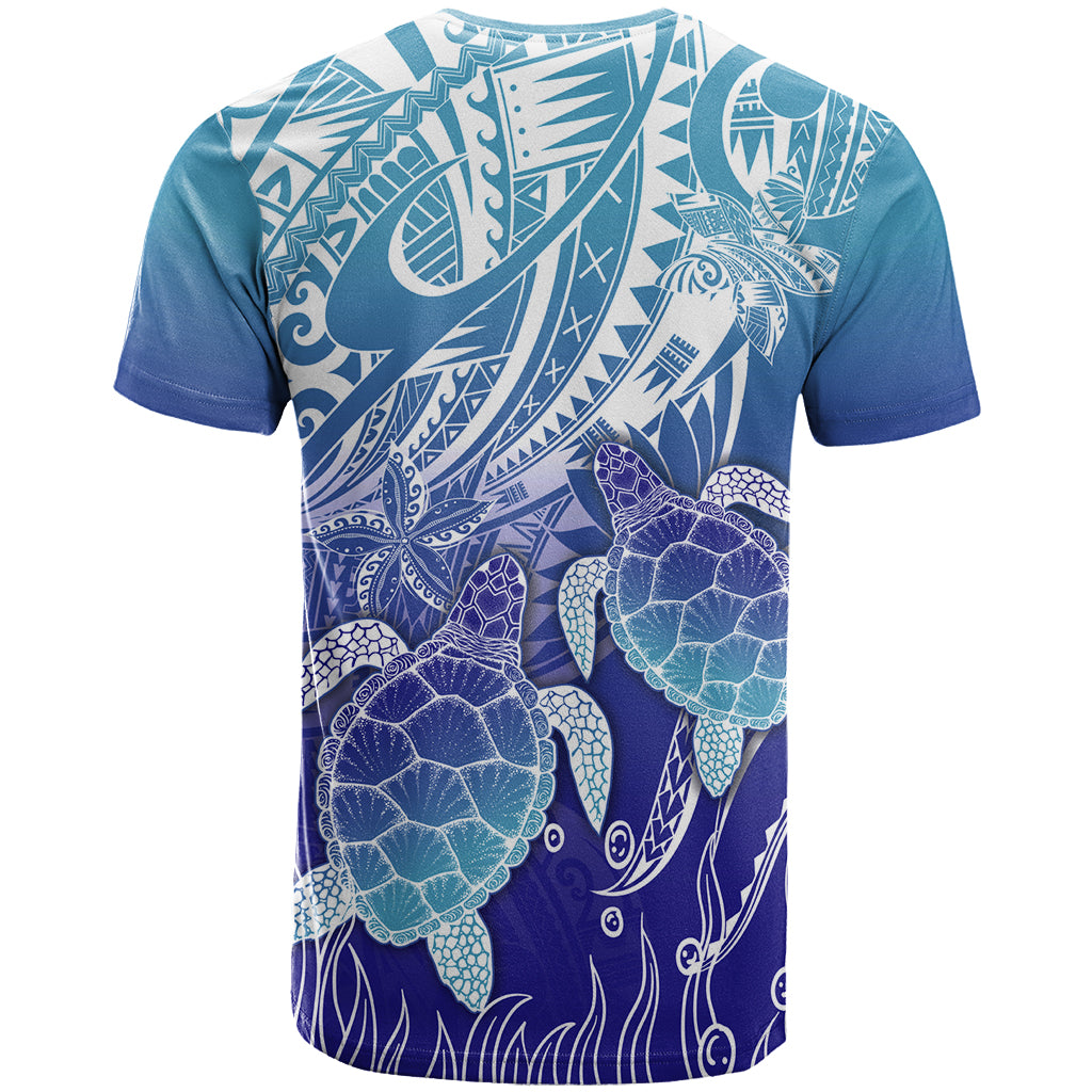 Polynesia Sea Turtle T Shirt Happy Valentine Day Polynesian - Dark Cyan LT14 - Polynesian Pride