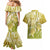 Polynesia Sea Turtle Couples Matching Mermaid Dress and Hawaiian Shirt Happy Valentine Day Polynesian - Gold LT14 - Polynesian Pride