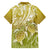 Polynesia Sea Turtle Family Matching Short Sleeve Bodycon Dress and Hawaiian Shirt Happy Valentine Day Polynesian - Gold LT14 - Polynesian Pride