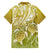 Polynesia Sea Turtle Family Matching Summer Maxi Dress and Hawaiian Shirt Happy Valentine Day Polynesian - Gold LT14 - Polynesian Pride