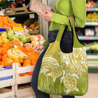 Polynesia Sea Turtle Grocery Bag Happy Valentine Day Polynesian - Gold LT14 - Polynesian Pride