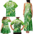 Polynesia Sea Turtle Family Matching Tank Maxi Dress and Hawaiian Shirt Happy Valentine Day Polynesian - Green LT14 - Polynesian Pride