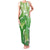 Polynesia Sea Turtle Family Matching Tank Maxi Dress and Hawaiian Shirt Happy Valentine Day Polynesian - Green LT14 Mom's Dress Green - Polynesian Pride