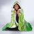 Polynesia Sea Turtle Hooded Blanket Happy Valentine Day Polynesian - Green LT14 - Polynesian Pride