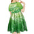 Polynesia Sea Turtle Kid Short Sleeve Dress Happy Valentine Day Polynesian - Green LT14 - Polynesian Pride