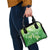 Polynesia Sea Turtle Shoulder Handbag Happy Valentine Day Polynesian - Green LT14 - Polynesian Pride