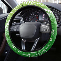 Polynesia Sea Turtle Steering Wheel Cover Happy Valentine Day Polynesian - Green LT14 - Polynesian Pride