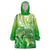 Polynesia Sea Turtle Wearable Blanket Hoodie Happy Valentine Day Polynesian - Green LT14 One Size Green - Polynesian Pride