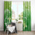 Polynesia Sea Turtle Window Curtain Happy Valentine Day Polynesian - Green LT14 - Polynesian Pride