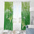 Polynesia Sea Turtle Window Curtain Happy Valentine Day Polynesian - Green LT14 - Polynesian Pride