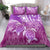 Polynesia Valentine Day Bedding Set Polynesian Sea Turtle Purple Version LT14 - Polynesian Pride