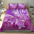 Polynesia Valentine Day Bedding Set Polynesian Sea Turtle Purple Version LT14 - Polynesian Pride