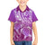 Polynesia Valentine Day Family Matching Long Sleeve Bodycon Dress and Hawaiian Shirt Polynesian Sea Turtle Purple Version LT14 Son's Shirt Purple - Polynesian Pride