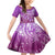 Polynesia Valentine Day Family Matching Mermaid Dress and Hawaiian Shirt Polynesian Sea Turtle Purple Version LT14 Daughter's Dress Purple - Polynesian Pride