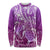 Polynesia Valentine Day Long Sleeve Shirt Polynesian Sea Turtle Purple Version LT14 Unisex Purple - Polynesian Pride