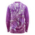 Polynesia Valentine Day Long Sleeve Shirt Polynesian Sea Turtle Purple Version LT14 - Polynesian Pride