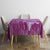 Polynesia Valentine Day Tablecloth Polynesian Sea Turtle Purple Version LT14 - Polynesian Pride