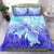 Polynesia Valentine Day Bedding Set Polynesian Sea Turtle Turquoise Version LT14 - Polynesian Pride