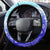 Polynesia Valentine Day Steering Wheel Cover Polynesian Sea Turtle Turquoise Version