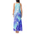 Polynesia Valentine Day Tank Maxi Dress Polynesian Sea Turtle Turquoise Version LT14 - Polynesian Pride