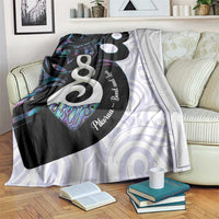Aotearoa Pikorua Blanket NZ Twist - Bond And Love LT14 White - Polynesian Pride