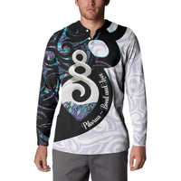 Aotearoa Pikorua Button Sweatshirt NZ Twist - Bond And Love LT14 - Polynesian Pride