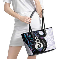 Aotearoa Pikorua Leather Tote Bag NZ Twist - Bond And Love LT14 - Polynesian Pride