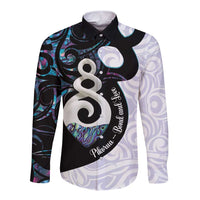 Aotearoa Pikorua Long Sleeve Button Shirt NZ Twist - Bond And Love