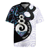 Aotearoa Pikorua Rugby Jersey NZ Twist - Bond And Love LT14 White - Polynesian Pride