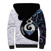 Aotearoa Pikorua Sherpa Hoodie NZ Twist - Bond And Love LT14 - Polynesian Pride