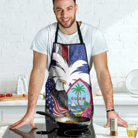 United States Guam Apron USA Eagle Guahan Seal Bougainvillea - Polynesian Pride